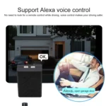 DY-CK400A Garage Door Switch Wireless WiFi Remote Controller, Support for Alexa Voice Control & APP Control & Multi-person Sharing - Image 7