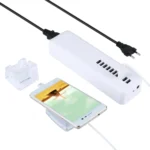 Mult-Port Security HUB + Mobile Phone Anti-theft Alarm Display Stand with Remote Control for Mobile Phones with Micro-USB Port - Image 7