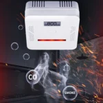 XY-S510COM 2 in 1 Carbon Monoxide Smoke Composite Alarm Detector without Battery - Image 4