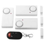 Home Security Wireless Remote Control Door Window Siren Magnetic Sensor Alarm Warning, 1 Remote Controller + 3 Magnetic Sensors - Image 5
