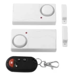 Home Security Wireless Remote Control Door Window Siren Magnetic Sensor Alarm Warning, 1 Remote Controller + 2 Magnetic Sensors - Image 5