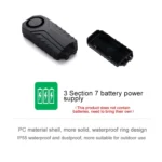 KS-SF22R IP55 Waterproof Wireless 113dB Vibration Burglar Sensor Alarm with Remote Control for Vehicle / Bicycle / Electric Bicycle - Image 3