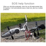 KS-SF22R IP55 Waterproof Wireless 113dB Vibration Burglar Sensor Alarm with Remote Control for Vehicle / Bicycle / Electric Bicycle - Image 10