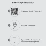 WLSES GC60 720P Wireless Surveillance Camera Baby Monitor, EU Plug - Image 17