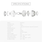 NEO NAS-PD02W Wireless WiFi PIR Detector Motion Sensor, with Magnet Bracket & Support Android / IOS systems & Ultra-bright Red LED - Image 11