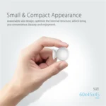 NEO NAS-PD02W Wireless WiFi PIR Detector Motion Sensor, with Magnet Bracket & Support Android / IOS systems & Ultra-bright Red LED - Image 6