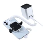 Aluminum Shell Square-column Anti-theft Alarm Stand Security System Burglar Alarm / Anti-theft Alarm Display Holder for iPhone & iPod with 8-Pin Port - Image 8