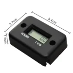 B708BK Waterproof Timer Digital Alarm Clock  for Motorcycle ATV - Image 5
