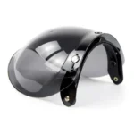 Soman Motorcycle Bubble Visor Open Face Helmet Visor Helmet Windshield Shield with Transparent Frame - Image 5