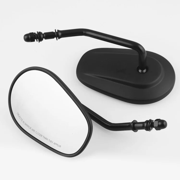 MOTA0030_1.webp MB-MR008-BK Motorcycle Modified Rotatable Matt Rear View Mirror Set for Harley Davidson XL 883 1200 - Image 2