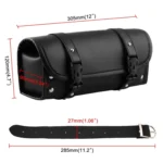 MB-OT012-BK Motorcycle Modification Accessories Universal PU Leather Waterproof Tool Bag, Size: 30.5 x 12 x 9cm - Image 4