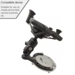 Motorcycle Fuel Tank Cap Mobile Phone Bracket Fixed Accessories Large Horseshoe Ball Head - Image 6