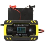 FOXSUR 12V-24V Car Motorcycle Truck Repair Battery Charger AGM Charger, EU Plug - Image 6