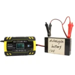 FOXSUR 12V-24V Car Motorcycle Truck Repair Battery Charger AGM Charger, EU Plug - Image 9