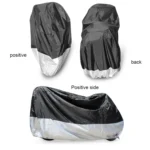 210D Oxford Cloth Motorcycle Electric Car Rainproof Dust-proof Cover, Size: XXXL - Image 3