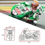 210D Oxford Cloth Motorcycle Electric Car Rainproof Dust-proof Cover, Size: XXXL - Image 9