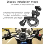 M4 Motorcycles Tire Pressure Monitor with Holder - Image 5