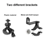 M4 Anti-vibration Motorcycles Tire Pressure Monitor with Anti-theft Screw Holder - Image 2