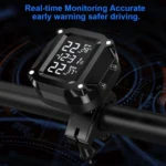 M6 Anti-vibration Motorcycles Tire Pressure Monitor with Anti-theft Screw Holder - Image 7