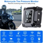M6 Anti-vibration Motorcycles Tire Pressure Monitor with Anti-theft Screw Holder - Image 9