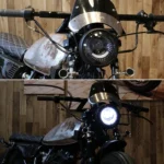 Motorcycle 5.75 inch Headlight Retro Lamp LED Light DC12V / 40W/ 6000K / 2800LM - Image 7