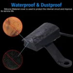 Motorcycle Waterproof DC 8-32V 5V / 1.2A Rearview Mirror USB Phone Charger Adapter, with Indicator Light - Image 7