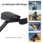 Motorcycle Waterproof DC 8-32V 5V / 1.2A Rearview Mirror USB Phone Charger Adapter, with Indicator Light - Image 8