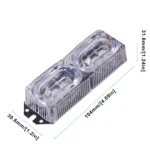 Motorcycle DC 9V-80V 2W Strobe Tail Light - Image 4