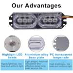 Motorcycle DC 9V-80V 2W Strobe Tail Light - Image 5