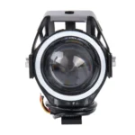 U7 10W 1000LM CREE LED Life Waterproof Headlamp Light with Angel Eyes Light for Motorcycle / SUV, DC 12V - Image 3