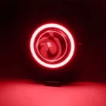 U7 10W 1000LM CREE LED Life Waterproof Headlamp Light with Angel Eyes Light for Motorcycle / SUV, DC 12V - Image 7