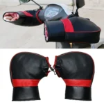 1 Pair Motorcycle Water & Wind Resistant Winter Warm Ski Riding Gloves
