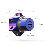 Motorcycle Modified Key Shell Key Handle without Key Embryo for KTM 125 / Xciting 400 / Calf UM+ - Image 4