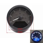 Universal Motorcycle Retro Modified Instrument Odometer LCD Instrument Assembly - Image 5