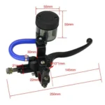 Motorcycle Parts Modified Brake Pump Left Hydraulic Disc Brake Pump for Yamaha - Image 4