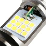 BA20D DC12V / 7.4W Motorcycle LED Headlight with 24LEDs SMD-3030 Lamp Beads - Image 5