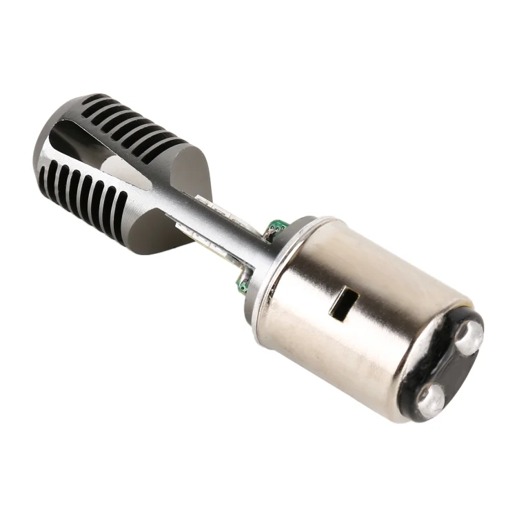 MOTA1283WL_2.webp BA20D DC12V / 7.4W Motorcycle LED Headlight with 24LEDs SMD-3030 Lamp Beads - Image 4