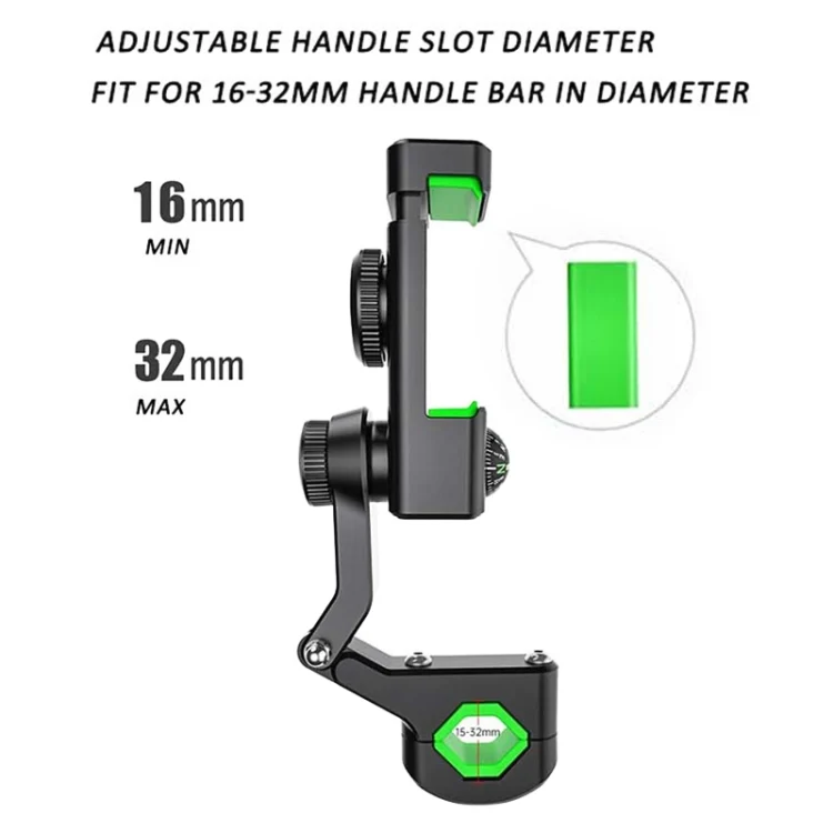 MOTA1287_B3.webp Motorcycle Spherical Compass Phone Holder, Handlebar with Light - Image 4