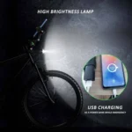 Motorcycle Spherical Compass Phone Holder, Handlebar with Light - Image 7