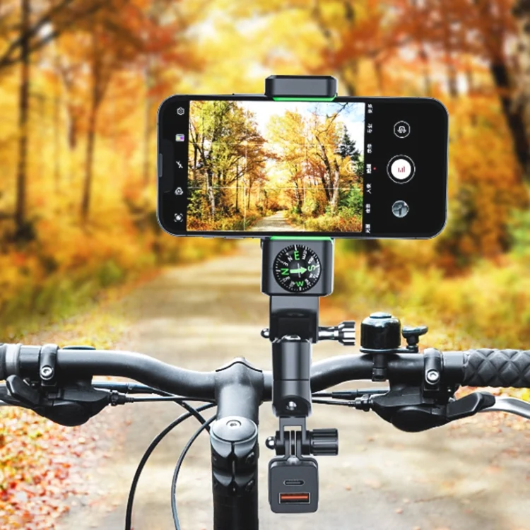 MOTA1287_B7.webp Motorcycle Spherical Compass Phone Holder, Handlebar with Light - Image 8