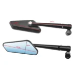 Motorcycle Side Mirror CNC Aluminum Alloy Reflective Rearview Mirror - Image 3