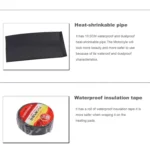 CS-054B1 Third Generation Motorcycle Modified Electric Heating Hand Cover Heated Grip Handlebar - Image 4