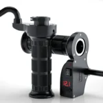 CS-503A1 Motorcycle Modified Electric Heating Hand Cover Heated Grip Handlebar with Digital Voltmeter - Image 2