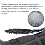 CS-503A1 Motorcycle Modified Electric Heating Hand Cover Heated Grip Handlebar with Digital Voltmeter - Image 4
