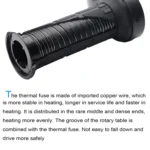 CS-503A1 Motorcycle Modified Electric Heating Hand Cover Heated Grip Handlebar with Digital Voltmeter - Image 5