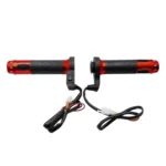 CS-764A1 12V Motorcycle Scooter Aluminum Alloy Electric Hand Grip Cover Heated Grip Handlebar - Image 2