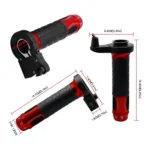 CS-764A1 12V Motorcycle Scooter Aluminum Alloy Electric Hand Grip Cover Heated Grip Handlebar - Image 3