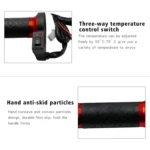 CS-764A1 12V Motorcycle Scooter Aluminum Alloy Electric Hand Grip Cover Heated Grip Handlebar - Image 5