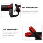 CS-764A1 12V Motorcycle Scooter Aluminum Alloy Electric Hand Grip Cover Heated Grip Handlebar - Image 7