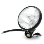 4 inch Motorcycle Black Shell Glass Retro Lamp LED Headlight Modification Accessories - Image 2